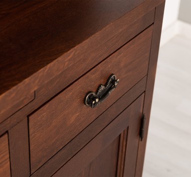 Kitchen sideboard 3 doors, 3 drawers BAS + 2 doors, 4 drawrs SUP, oak - Color_P081 - LAQUERED