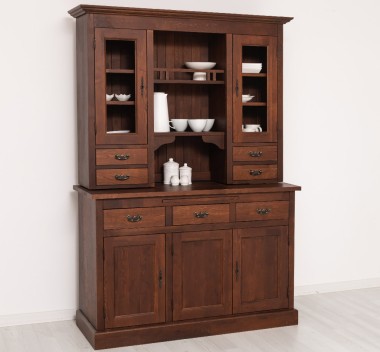 Kitchen sideboard 3 doors, 3 drawers BAS + 2 doors, 4 drawrs SUP, oak - Color_P081 - LAQUERED