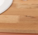 Oak bathroom cupboard 2 wash basins, sink included in price, oak - Color Top_P061 - Color Corp_P112 - Color Door&Drawers_P115 - 