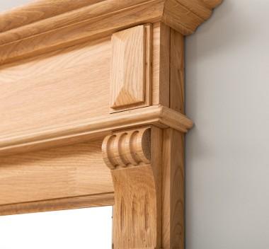 Small mirror frame, oak - Color_P061 - LAQUERED