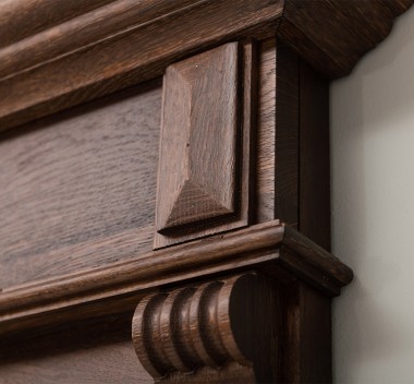 Small mirror frame, oak - Color_P111 - LACQUERED