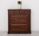 Shoe cabinet 2 doors and 2drawers, oak - Color_P081 - LACQUER & STAINED
