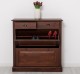 Shoe cabinet 2 doors and 2drawers, oak - Color_P081 - LACQUER & STAINED