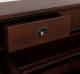 Shoe cabinet 2 doors and 2drawers, oak - Color_P081 - LACQUER & STAINED