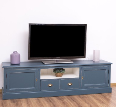 TV chest of drawers with 2 drawers, 2 doors, BAS