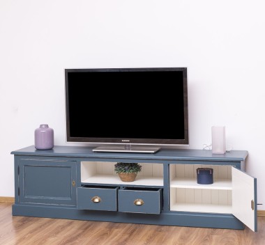 TV chest of drawers with 2 drawers, 2 doors, BAS