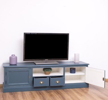 TV chest of drawers with 2 drawers, 2 doors, BAS