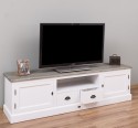 TV chest of drawers with 2 drawers, 2 doors, BAS