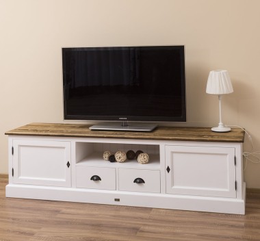 TV chest of drawers with 2 drawers, 2 doors, BAS
