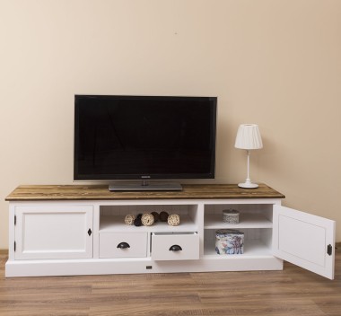 TV chest of drawers with 2 drawers, 2 doors, BAS
