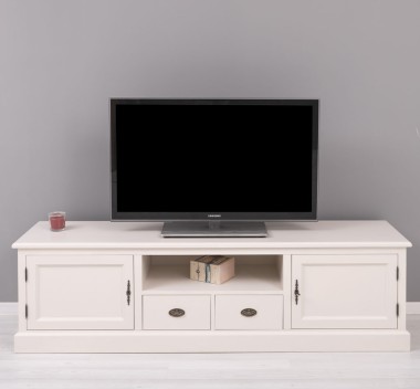 TV chest of drawers with 2 drawers, 2 doors, BAS