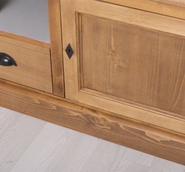TV chest of drawers with 2 drawers, 2 doors, BAS