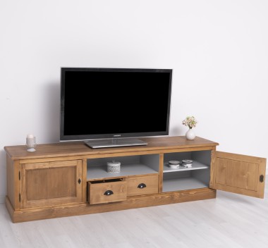 TV chest of drawers with 2 drawers, 2 doors, BAS