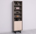 Wardrobe with 1 door "Slatted"