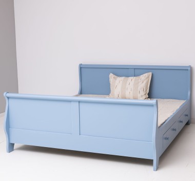 Bed with 2 drawers, princess type 180x200cm - PS61-2D-180X200