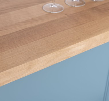 Raised bar counter, oak top - PS681-TOP OAK