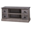 TV chest of drawers with 4 drawers, 1 shelf