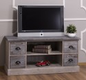 TV chest of drawers with 4 drawers, 1 shelf