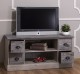 TV chest of drawers with 4 drawers, 1 shelf