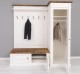 Hallway wardrobe, with shoe rack and coat hanger - right