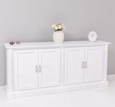 Sideboard with ornaments, 4 doors, BAS - PS731BAS