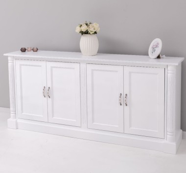 Sideboard with ornaments, 4 doors, BAS - PS731BAS