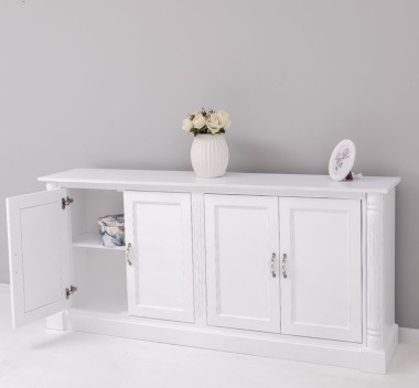 Sideboard with ornaments, 4 doors, BAS - PS731BAS