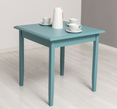Table with oak top, dim. 80x80x78 - PS659-80-TOP OAK