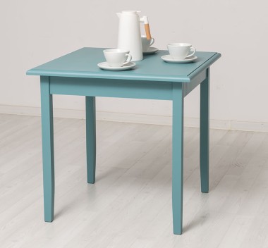 Table with oak top, dim. 80x80x78 - PS659-80-TOP OAK