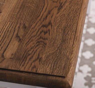 Masa cu blat stejar, dim. 140x70x78 - PS659-140-TOP OAK