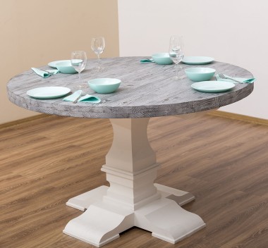 Table with central leg, colonial - PS624-130