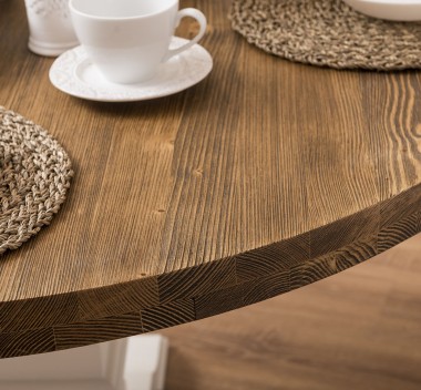 Table with central leg, colonial - PS624-130