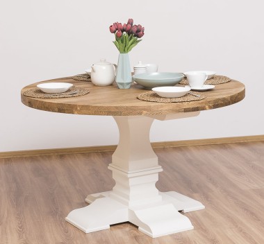 Table with central leg, colonial - PS624-130