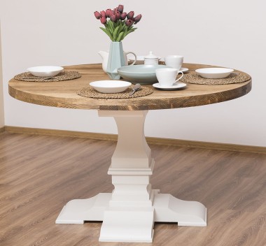 Table with central leg, colonial - PS624-130