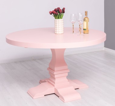 Table with central leg, colonial - PS624-130