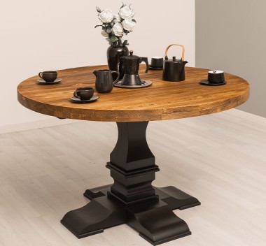 Table with central leg, colonial - PS624-130