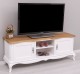Chic TV sideboard, oak top