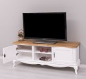 Chic TV sideboard, oak top