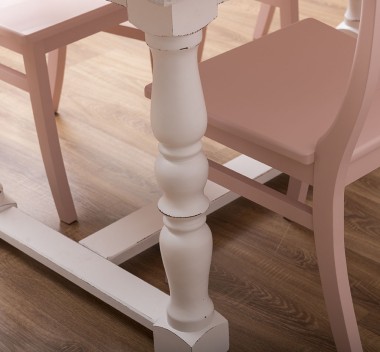 Monastery table with turned legs 180x90cm - PS581-180