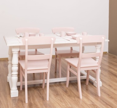 Monastery table with turned legs 160x90cm - PS581-160