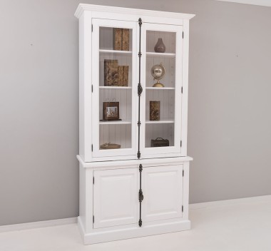 2-door sideboard with CremoneBAS + 2 large glass doors with Cremone SUP