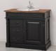 Ornamental bathroom cabinet for sink with 3 drawers and 1 door - sink is not included in the price