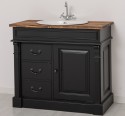 Ornamental bathroom cabinet for sink with 3 drawers and 1 door - sink is not included in the price