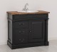 Ornamental bathroom cabinet for sink with 3 drawers and 1 door - sink is not included in the price