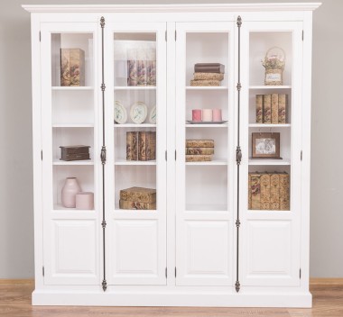 Double display case with 4 doors, with Cremone - PS406