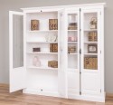 Double display case with 4 doors, with Cremone