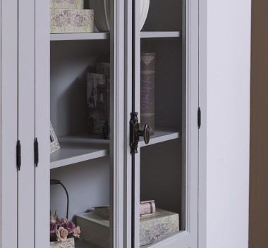 Double display case with 4 doors, with Cremone - PS406