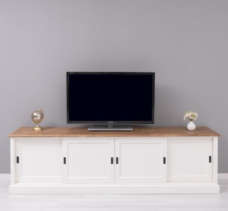TV cabinet with 4 sliding...