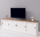TV cabinet with 4 sliding doors, BAS - Color Top_P001 -Color Corp_P039A - DOUBLE COLORED