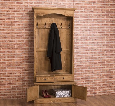 Hanger with 2 BAS doors + 2 SUP drawers - PS536BAS+SUP